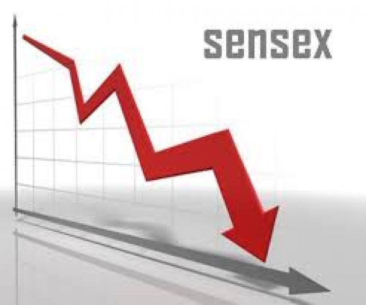 Sensex opens 84 points down on foreign fund outflows, global cues